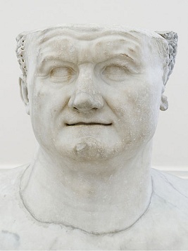 Vespasian,  ca. 90 CE, National Archaeological Museum, Naples